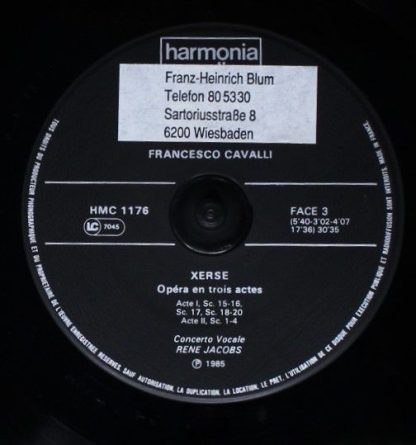 Harmonia Mundi HMC 1175.78 - Xerse - Image 11