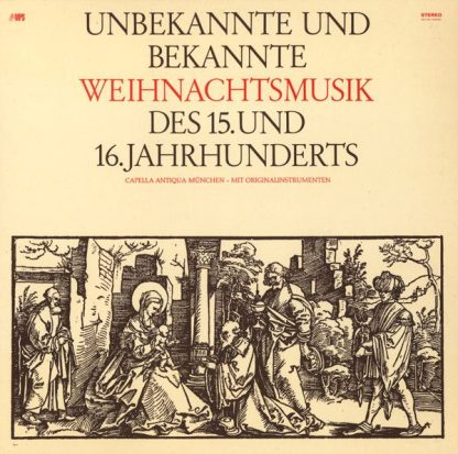 MPS MPS 13 007 ST - Unbekannte Und Bekannte Weihnachtsmusik Des