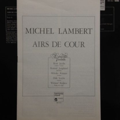 Harmonia Mundi HM 1061 - Airs de Cour - Image 5