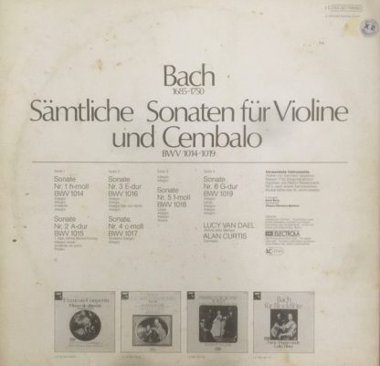 His Master's Voice 1C 151-30 759/60 - Sämtliche Sonaten Für Viol - Image 4