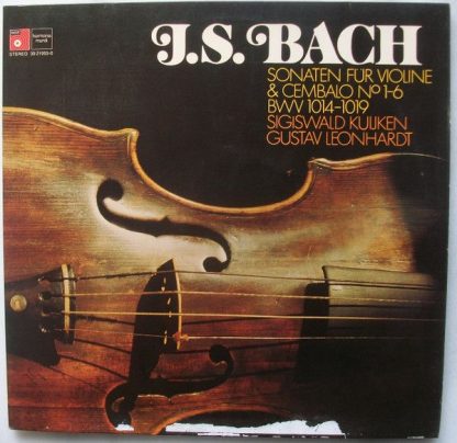 BASF 39 21955-0 - Sonaten Für Violine & Cembalo No. 1-6 BWV 1014