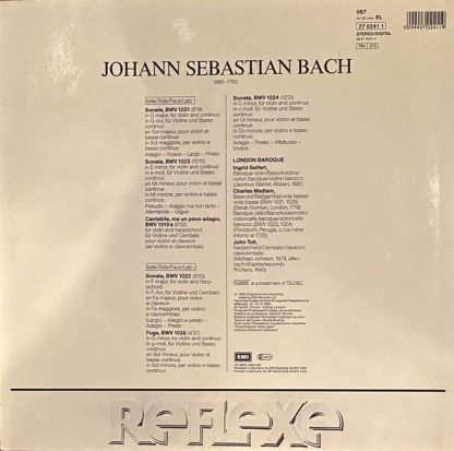 EMI 2702411 - London Baroque Violinsonaten = Violin Sonatas = So - Image 2