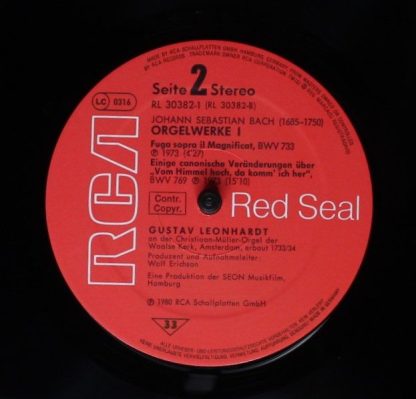 RCA Red Seal RL 30382 - Orgelwerke I - Image 6