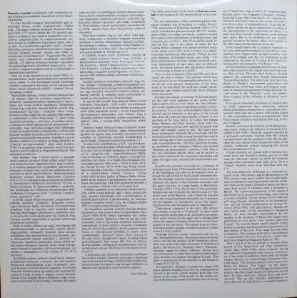Hungaroton SLPX 12674-75 - Hommage A Scarlatti - Sonatas - Image 3