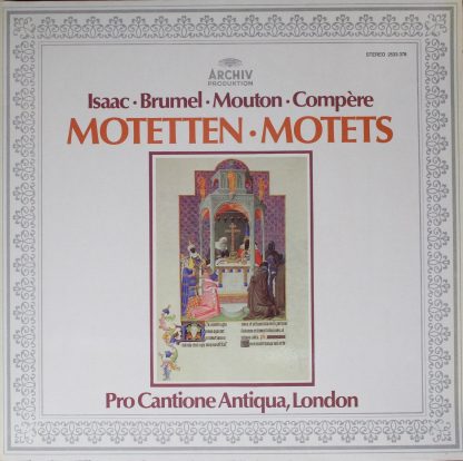 Archiv Produktion 2533 378 - Motetten • Motets