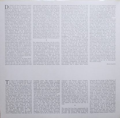 Archiv Produktion 2533 378 - Motetten • Motets - Image 4