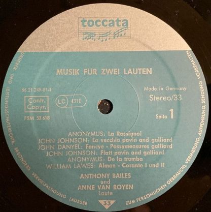 FSM FSM 53618 toc - Musik Für Zwei Lauten - Music For Two Lutes - Image 3