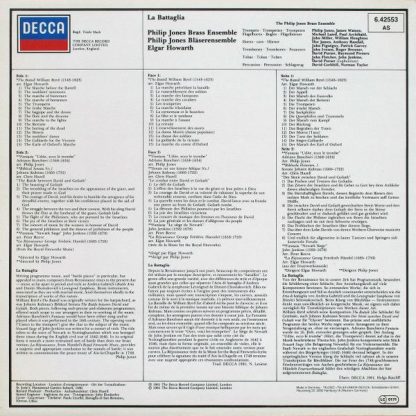 DECCA 6.42553 AS - La Battaglia - Image 2