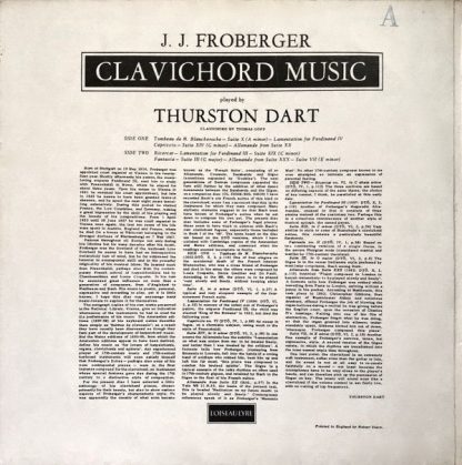 L'Oiseau-Lyre OL 50207 - Clavichord Music - Image 2