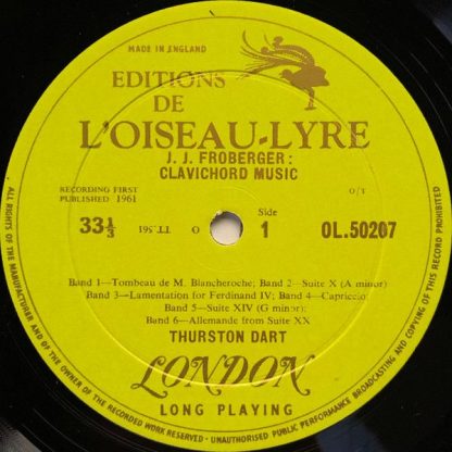 L'Oiseau-Lyre OL 50207 - Clavichord Music - Image 3