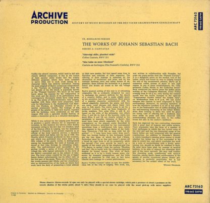 Archiv Production ARC 73 162 - "Schweigt Stille, Plaudert Nicht" - Image 2