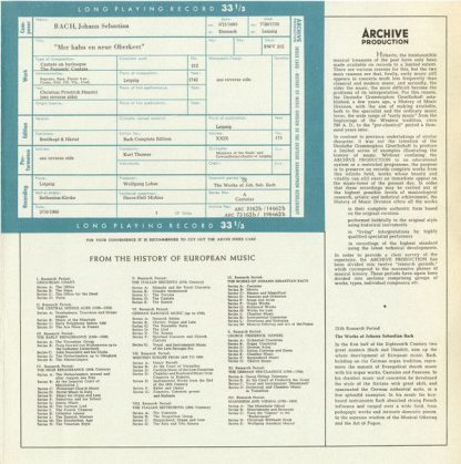 Archiv Production ARC 73 162 - "Schweigt Stille, Plaudert Nicht" - Image 5