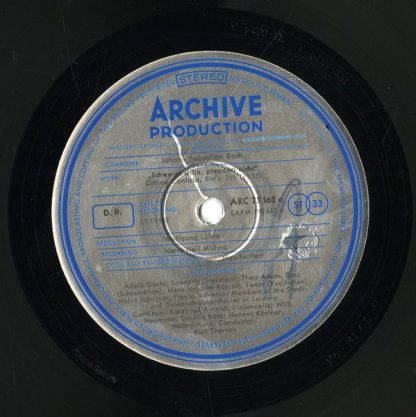 Archiv Production ARC 73 162 - "Schweigt Stille, Plaudert Nicht" - Image 9