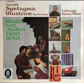 His Master's Voice 1C 063-24 182 - Musik Aus Italien 1300-1650