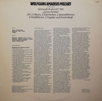 Deutsche Harmonia Mundi HM 544 - Serenade B-Dur KV 361 'Gran Par - Image 2