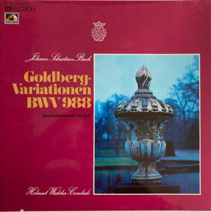 EMI Electrola 1C 153-28 945/46 S - Goldberg Variationen BWV 988