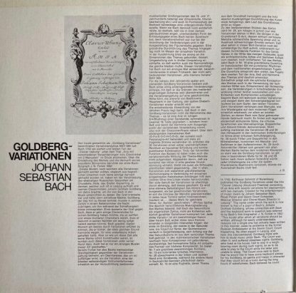 EMI Electrola 1C 153-28 945/46 S - Goldberg Variationen BWV 988 - Image 2