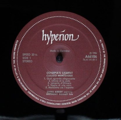 hyperion A66106 - Olympia's Lament - Image 3