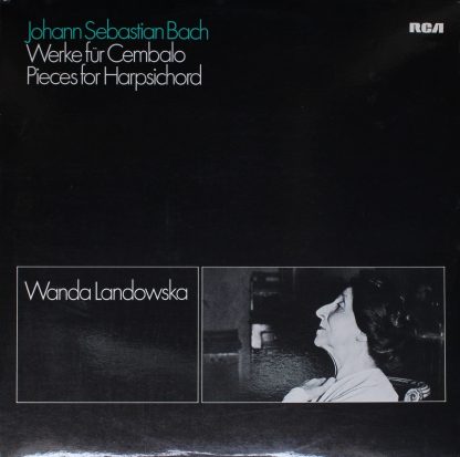 RCA Victrola KR 11018/1-2 - Werke Für Cembalo = Pieces For Harps