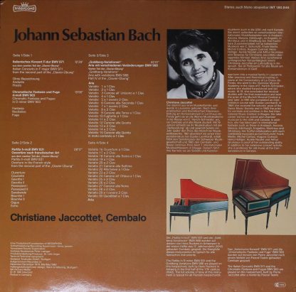 Intercord INT 180.846 - Italienisches Konzert F-Dur BWV 971 / Ch - Image 2