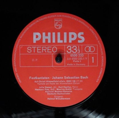 Philips 6747 006 - Festkantaten. - Image 5
