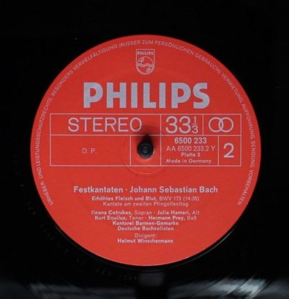 Philips 6747 006 - Festkantaten. - Image 6