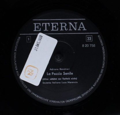 Eterna 8 20 758 - La Pazzia Senile (Alter Schützt Vor Torheit Ni - Image 3