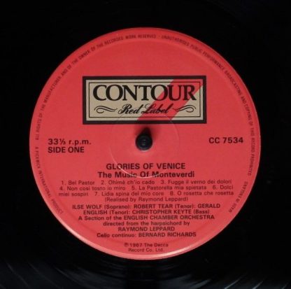 Contour Red Label CC 7534 - Glories Of Venice: Music Of Montever - Image 3