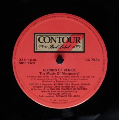 Contour Red Label CC 7534 - Glories Of Venice: Music Of Montever - Image 4
