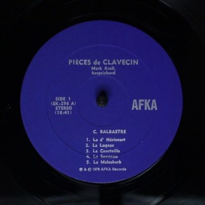 AFKA SK 298 - Pieces De Clavecin - Image 3