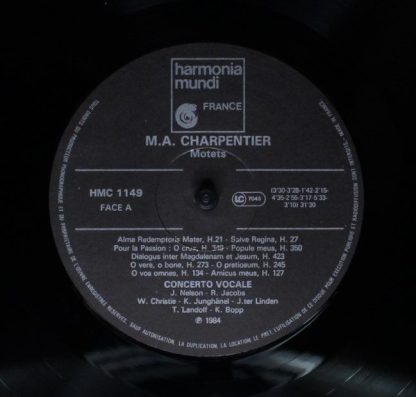 harmonia mundi France HMC 1149 - Motets À Voix Seule & À Deux Vo - Image 5