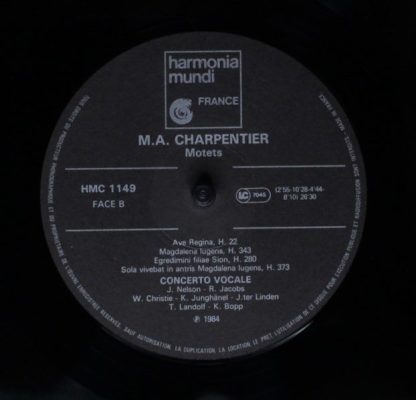 harmonia mundi France HMC 1149 - Motets À Voix Seule & À Deux Vo - Image 6
