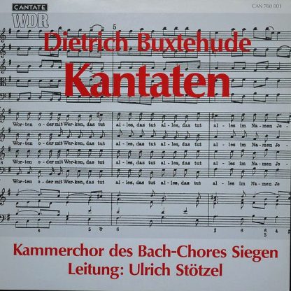 Cantate CAN 760 001 - Kantaten