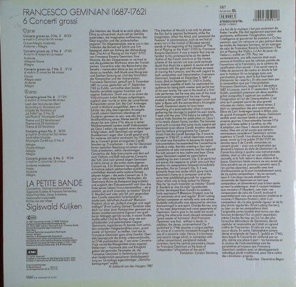 Deutsche Harmonia Mundi 067 EL 16 9591 1 - 6 Concerti Grossi - Image 2