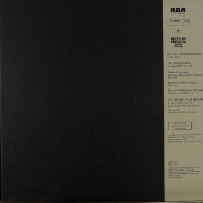 RCA RL 01941 - Die Triosonaten Für Orgel BWV 525-530 / An Der Or - Image 2
