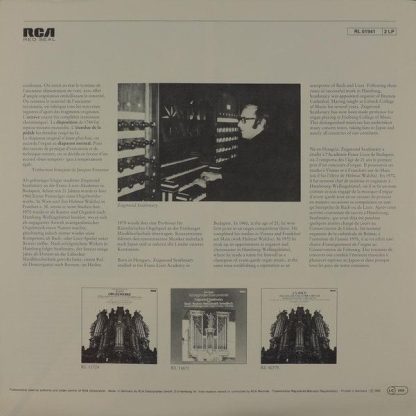 RCA RL 01941 - Die Triosonaten Für Orgel BWV 525-530 / An Der Or - Image 10