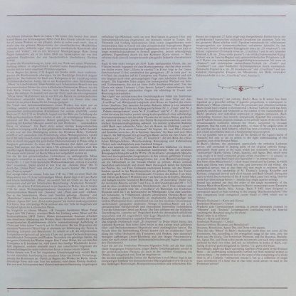 Philips 6747 438 - Hohe Messe H-moll, BWV 232 - Image 9