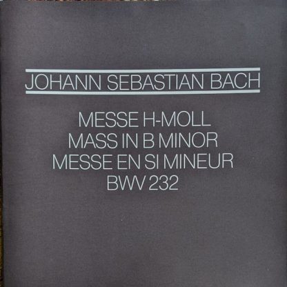 CBS Masterworks 79307 - Messe In H-Moll - Mass In B Minor - Mess - Image 2