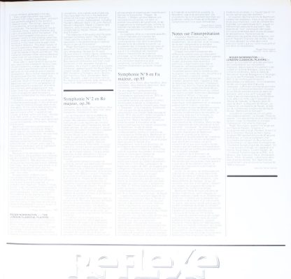 EMI 27 0563 1 - Beethoven - Symphonies 2 & 8 - Image 3