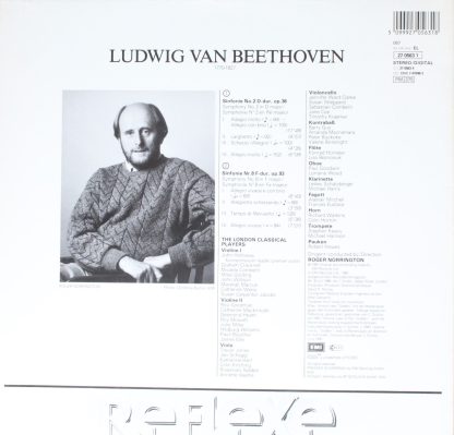 EMI 27 0563 1 - Beethoven - Symphonies 2 & 8 - Image 4