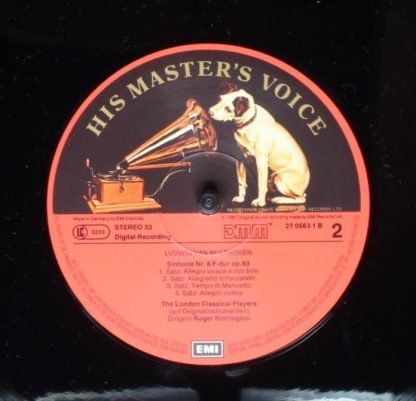 EMI 27 0563 1 - Beethoven - Symphonies 2 & 8 - Image 6