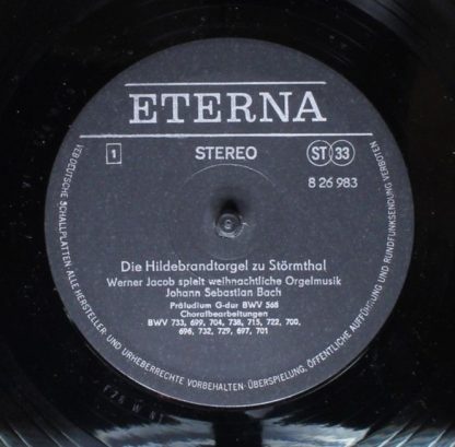 Eterna 8 26 983 - Die Hildebrandtorgel In Störmthal - Werner Jac - Image 3