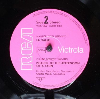RCA Victrola VICS 1397 - Bolero - La Valse / Pavane Pour Une Inf - Image 4
