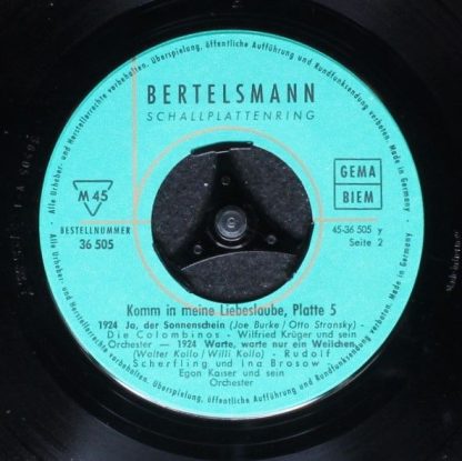 Bertelsmann Schallplattenring 36 505 - Die Schönsten Schlager De - Image 4