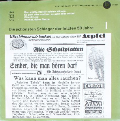 Bertelsmann Schallplattenring 36 521 - Die Schönsten Schlager De