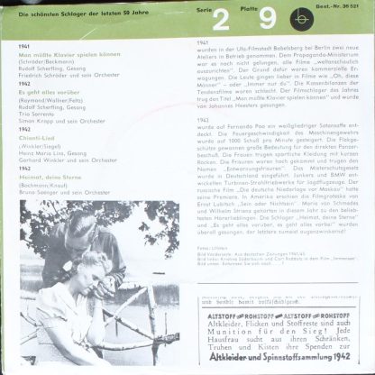 Bertelsmann Schallplattenring 36 521 - Die Schönsten Schlager De - Image 2