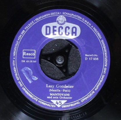 DECCA D 17 956 - Lazy Gondolier - Image 3