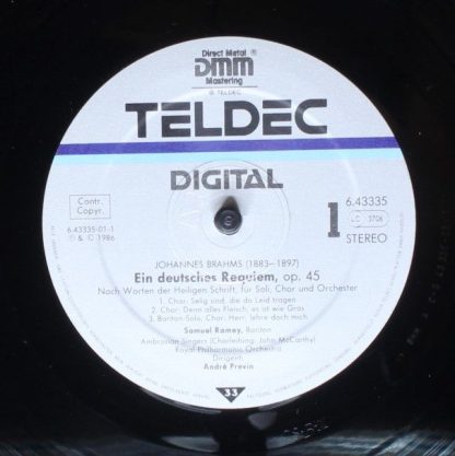 TELDEC 6.43335 AZ - Ein Deutsches Requiem - Image 3