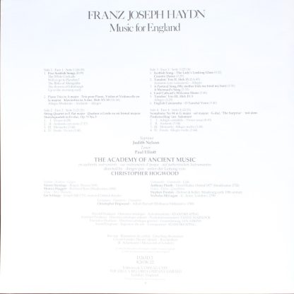 L'Oiseau-Lyre R 215138 - Music For England - Image 3