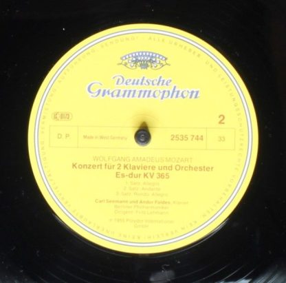 Deutsche Grammophon 2535 744 - Klavierkonzert C-dur Kv 467 / Kon - Image 4